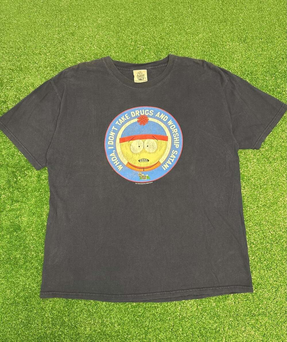 Super rare Original Comedy Central South Park I Don't Take Drugs T-Shirt X-Large